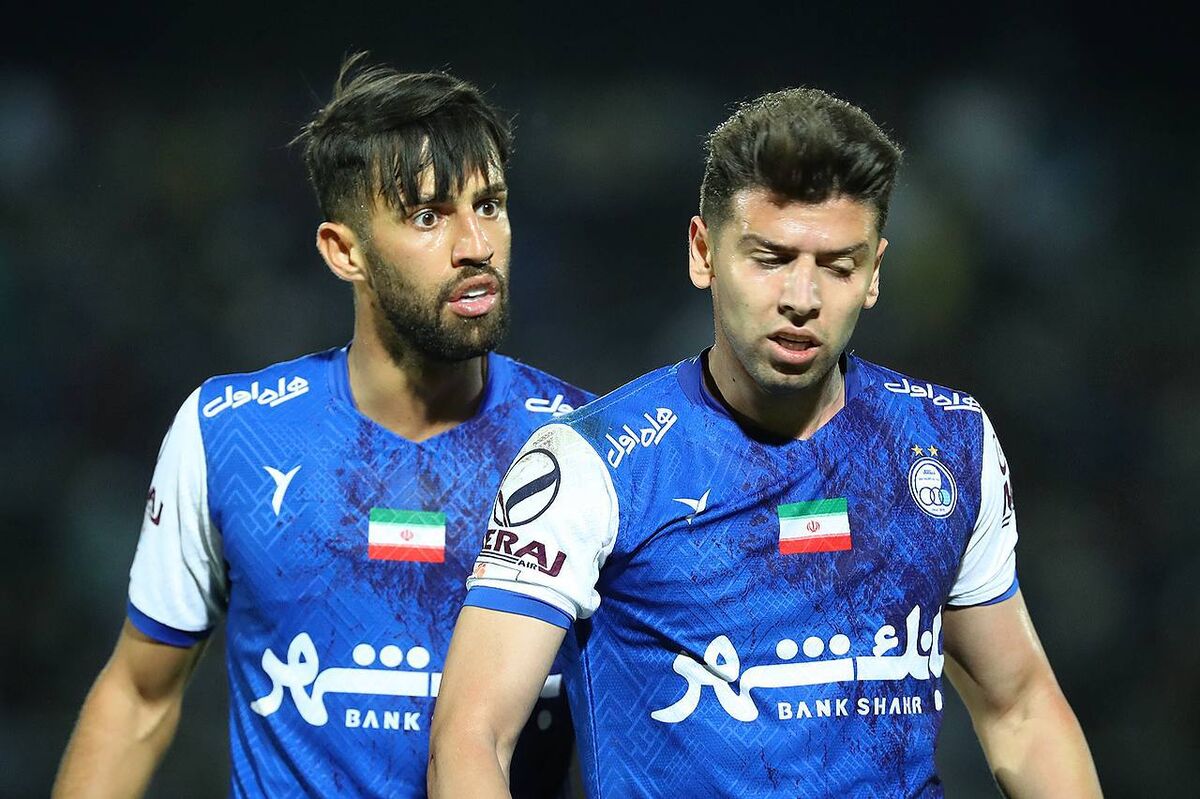 تصاویر | درگیری لفظی بین ۲ ستاره استقلال