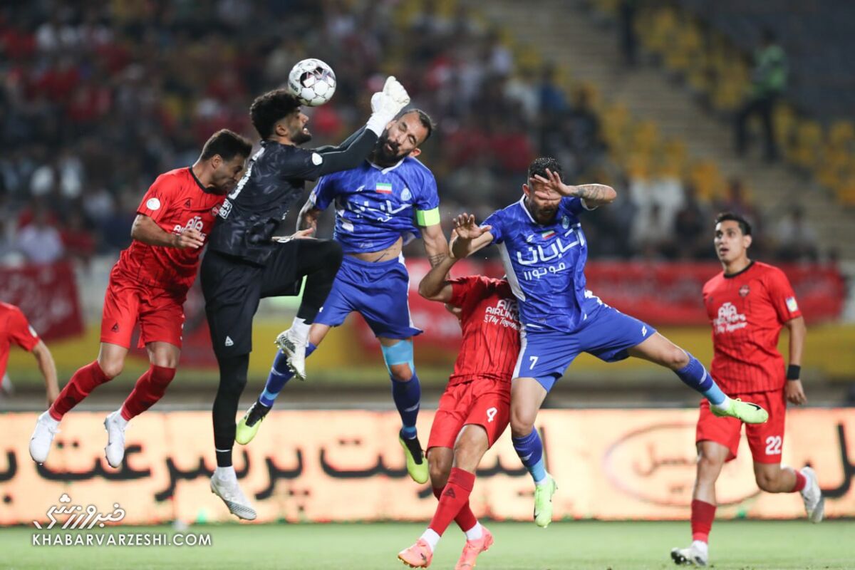 فریم به فریم با پرواز چشمی و شادی گل استقلال +عکس