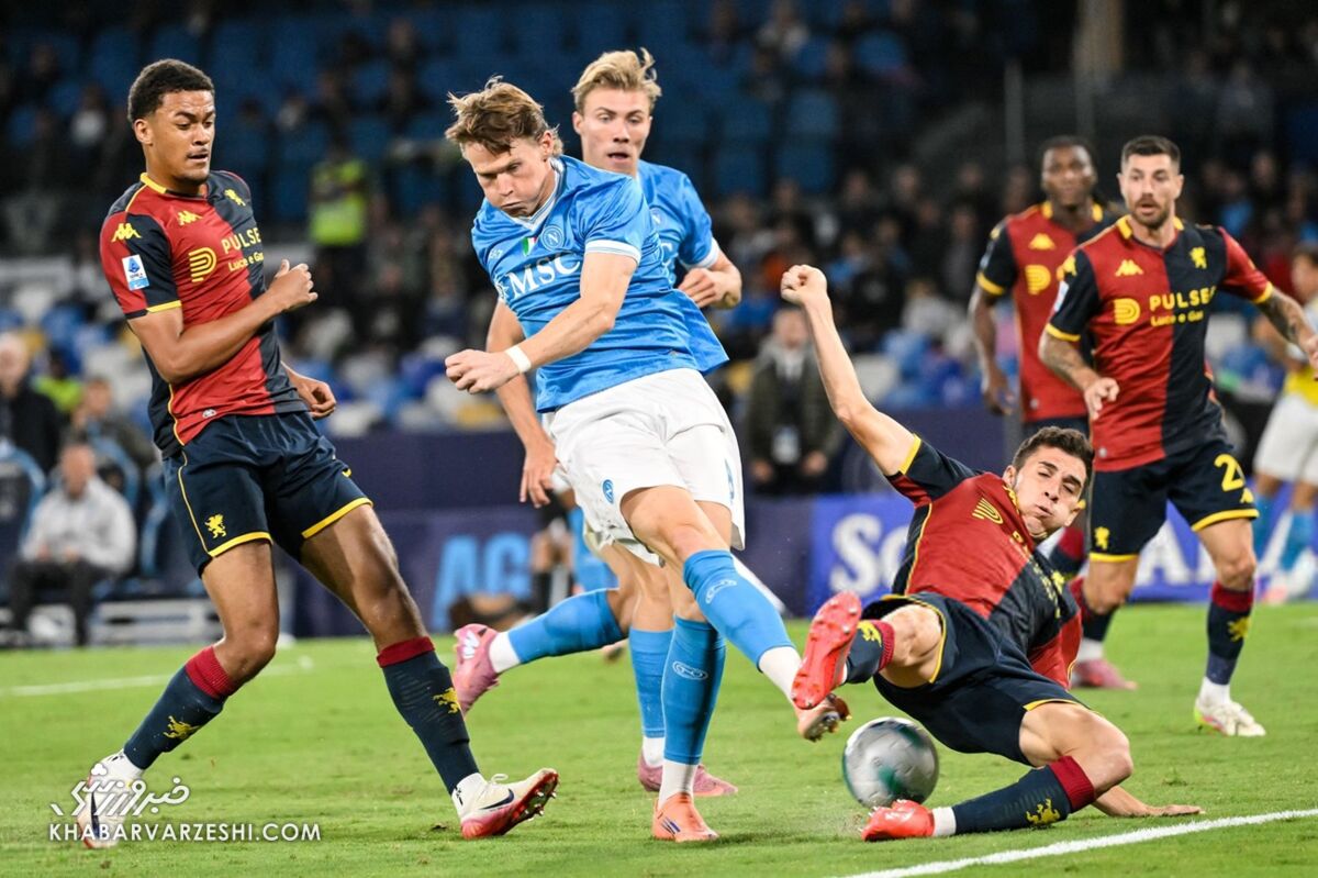 درخشش اسکات مکتامینی در ناپولی