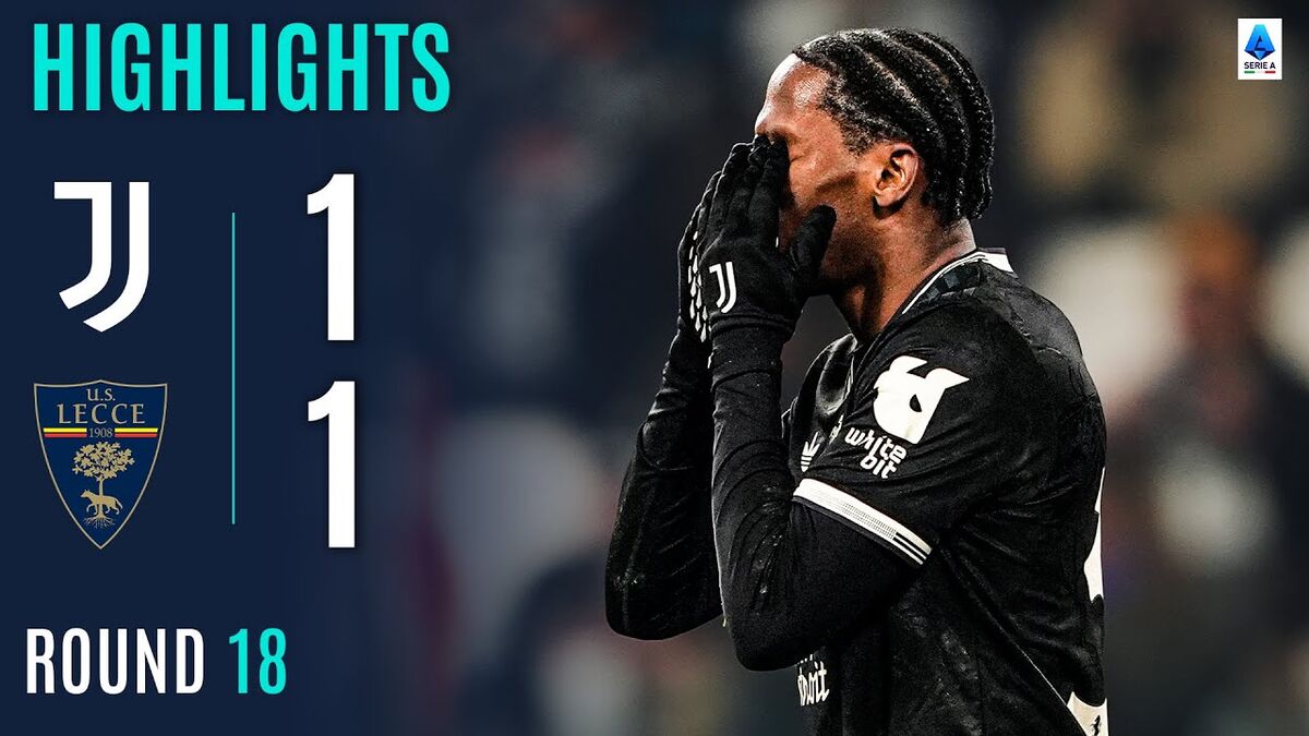 ویدیو| خلاصه بازی یوونتوس ۱ – لچه ۱ ویدیو| خلاصه بازی یوونتوس ۱ – لچه ۱