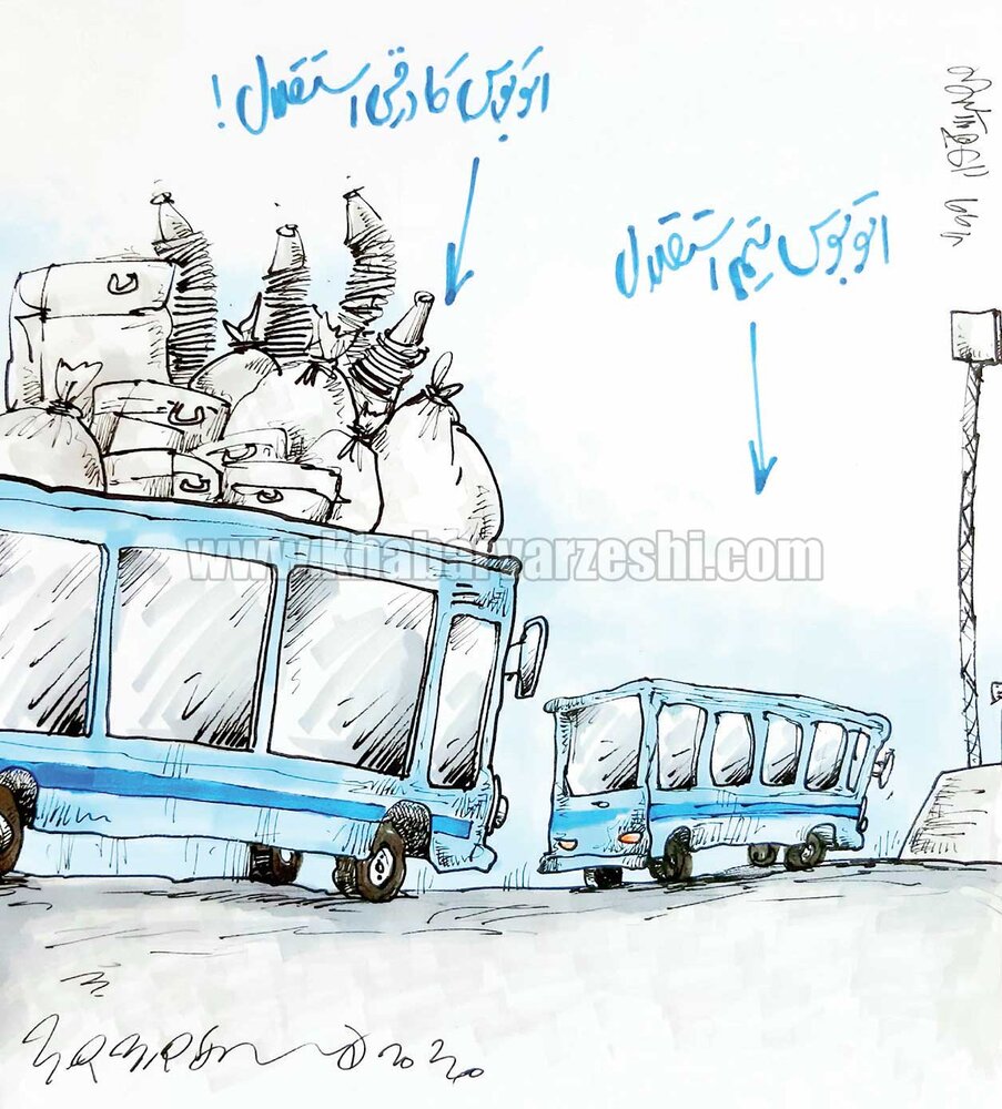 کارتون محمدرضا میرشاه‌ولد درباره کادر فنی جدید استقلال