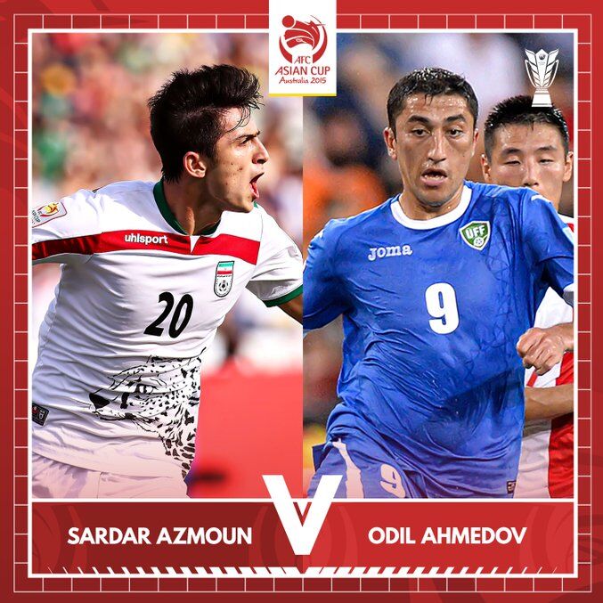رقابت آزمون با احمدوف برای کسب عنوان بازیکن برتر در جام ملت‌های آسیا +لینک نظرسنجی
