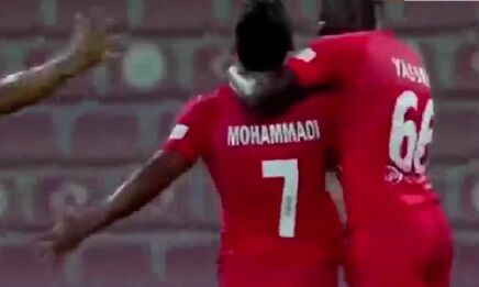 ویدیو| گل پیروزی‌بخش و تماشایی مهرداد محمدی در دیدار العربی مقابل ام‌صلال