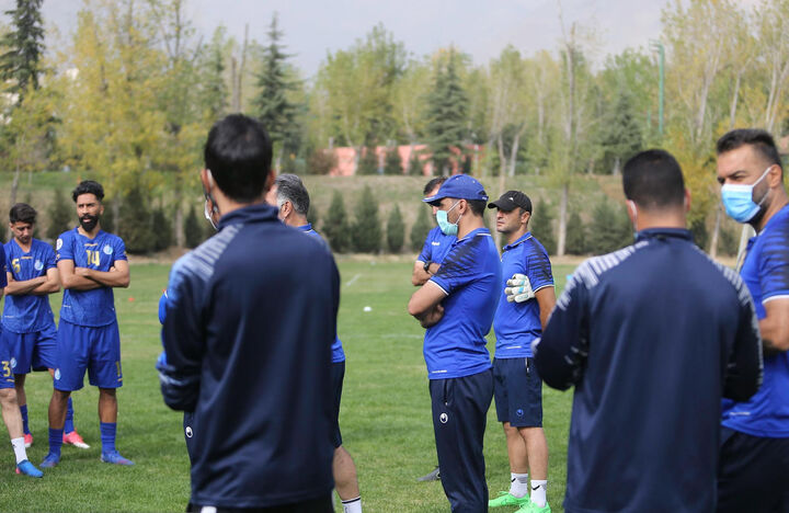 گزارش تصویری| تمرین استقلال