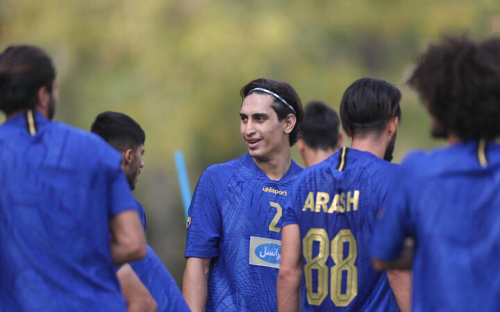 گزارش تصویری| تمرین استقلال