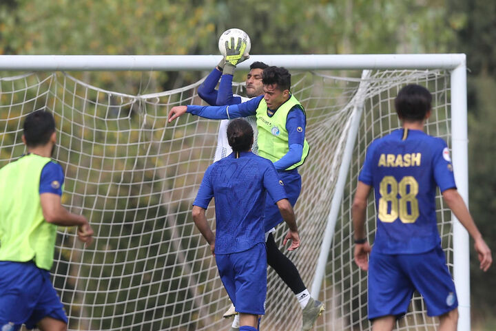 گزارش تصویری| تمرین استقلال