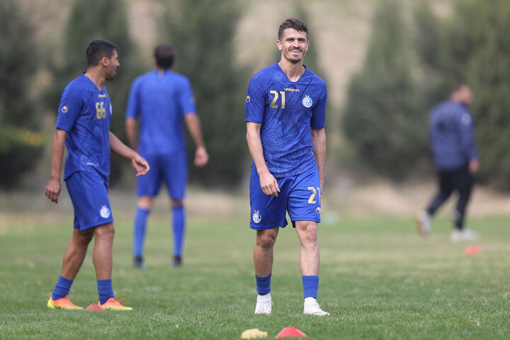 گزارش تصویری| تمرین استقلال