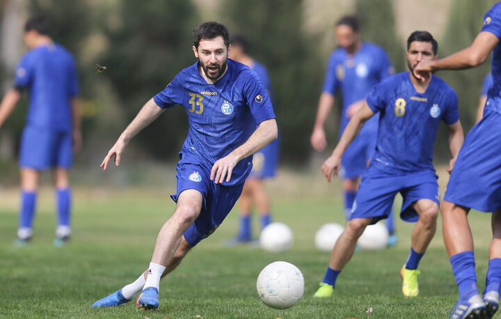 گزارش تصویری| تمرین استقلال