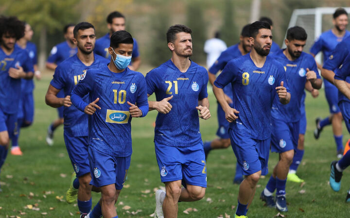 گزارش تصویری| تمرین استقلال