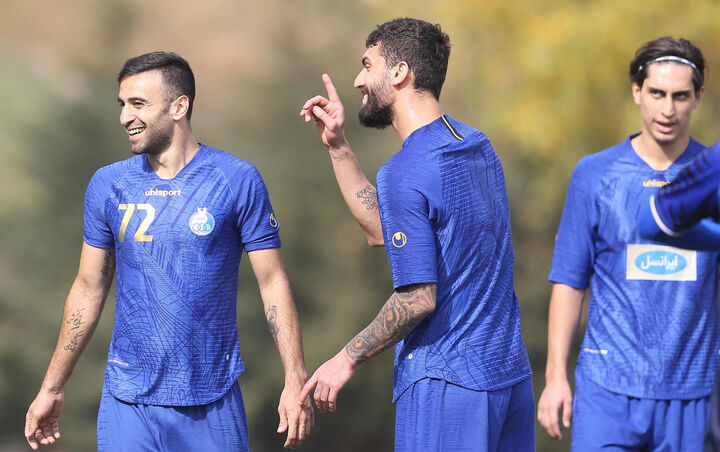 گزارش تصویری| تمرین استقلال