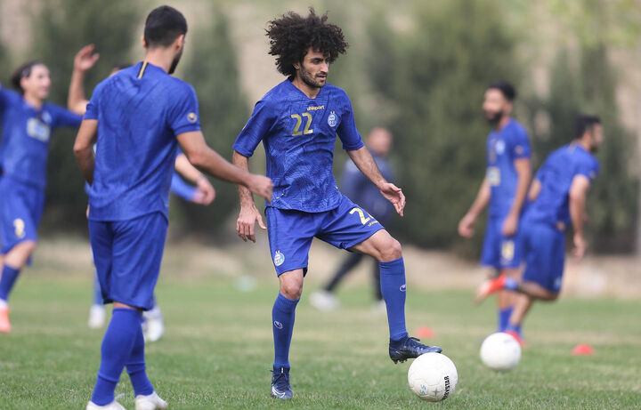 گزارش تصویری| تمرین استقلال