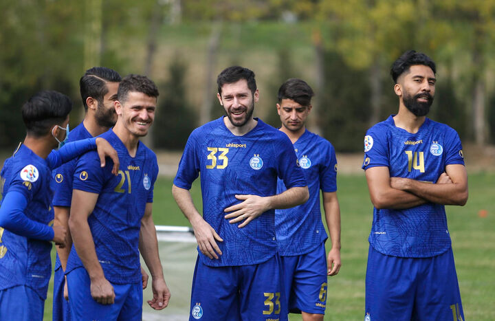 گزارش تصویری| تمرین استقلال