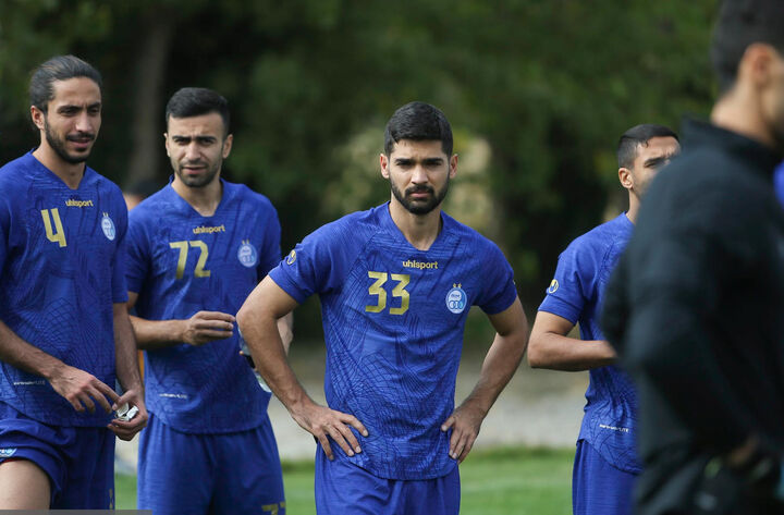 گزارش تصویری| تمرین استقلال