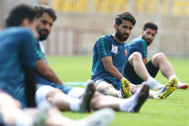 گزارش تصویری| تمرین پرسپولیس زیرنظر گل محمدی