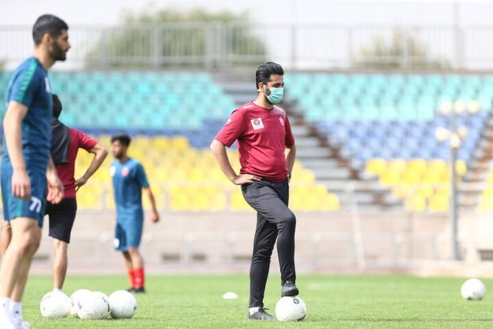 گزارش تصویری| تمرین پرسپولیس زیرنظر گل محمدی