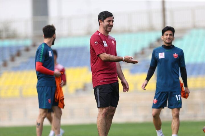 گزارش تصویری| تمرین پرسپولیس زیرنظر گل محمدی