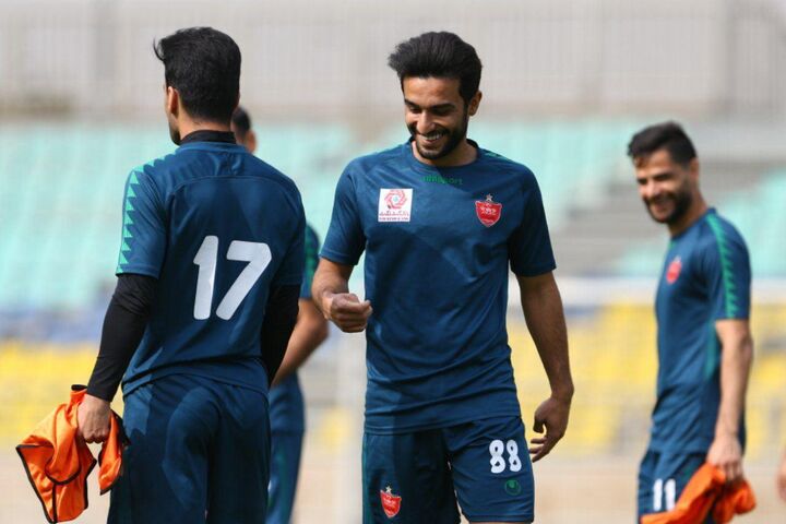 گزارش تصویری| تمرین پرسپولیس زیرنظر گل محمدی