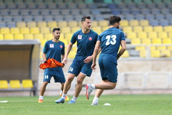 گزارش تصویری| تمرین پرسپولیس زیرنظر گل محمدی