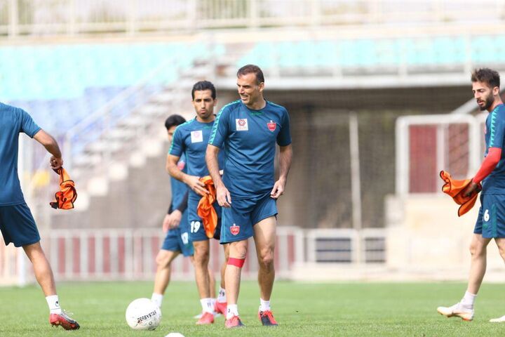 گزارش تصویری| تمرین پرسپولیس زیرنظر گل محمدی