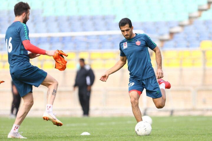 گزارش تصویری| تمرین پرسپولیس زیرنظر گل محمدی