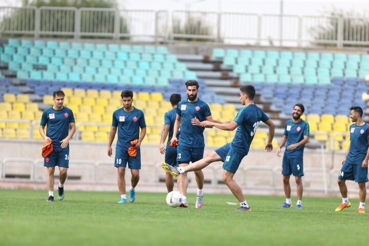 گزارش تصویری| تمرین پرسپولیس زیرنظر گل محمدی
