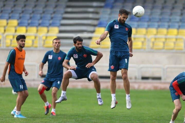گزارش تصویری| تمرین پرسپولیس زیرنظر گل محمدی
