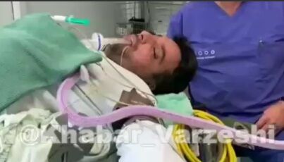 ویدیو| جراحی پای احسان حدادی در آلمان