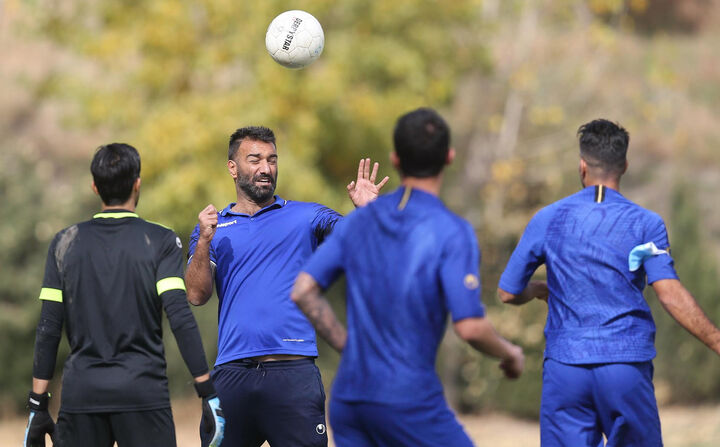 گزارش تصویری| آخرین تمرین استقلال قبل از دیدار با مس رفسنجان