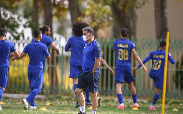 گزارش تصویری| آخرین تمرین استقلال قبل از دیدار با مس رفسنجان