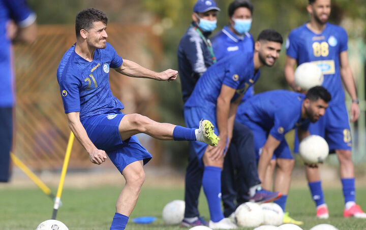 گزارش تصویری| آخرین تمرین استقلال قبل از دیدار با مس رفسنجان