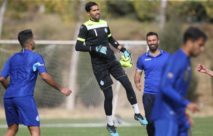 گزارش تصویری| آخرین تمرین استقلال قبل از دیدار با مس رفسنجان