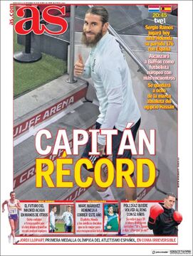روزنامه آ اس| کاپیتان رکورد