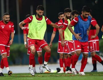 عکس| پیگیری تمرینات رقیب ایران برای دیدار دوستانه