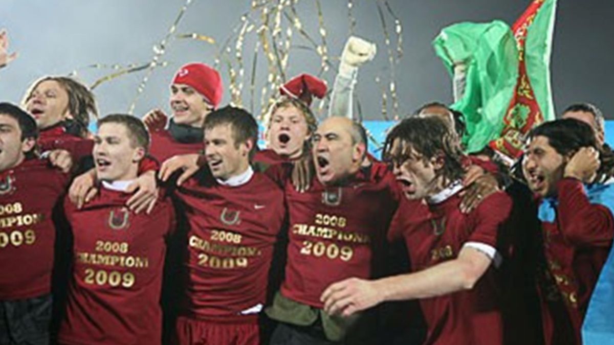 قهرمانی روبین کازان در لیگ برتر روسیه فصل 2009-2008