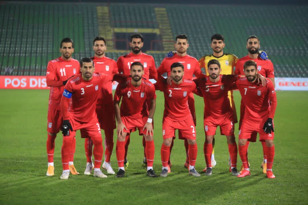 عکس تیمی ایران مقابل بوسنی