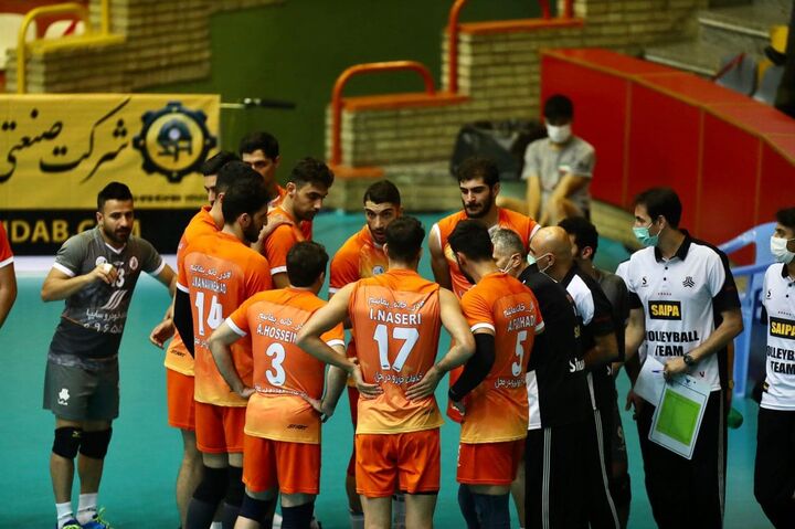 گزارش تصویری| دیدار تیم‌های سایپا و شهداب یزد در لیگ برتر والیبال