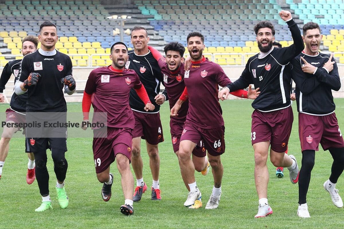 پرسپولیسی‌ها در زمین جدید تمرین کردند
