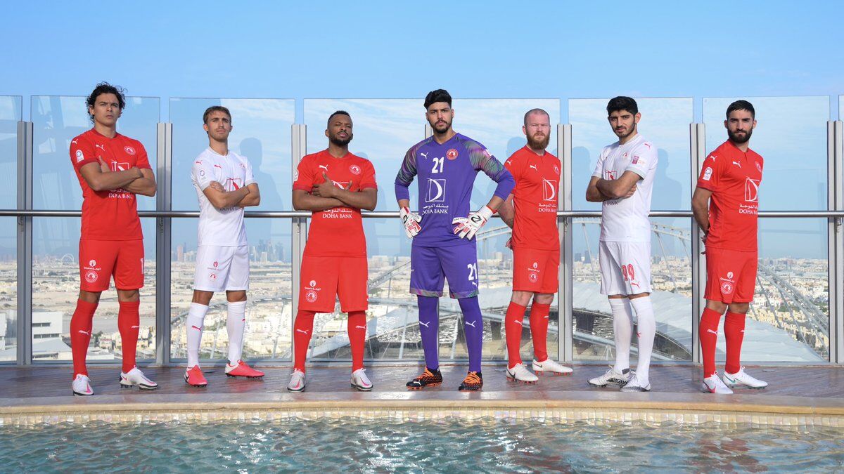 عکس| رونمایی از پیراهن جدید تیم قطری با لژیونرهای ایرانی