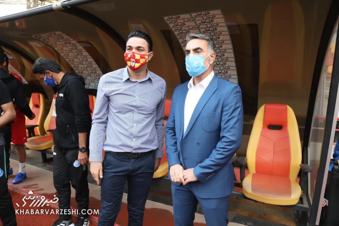 جدال جذاب مربیان استقلالی در دربی خوزستان