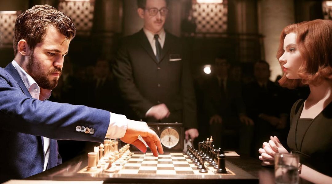 واکنش جالب مگنوس کارلسن، قهرمان شطرنج جهان به سریال «گامبی وزیر»