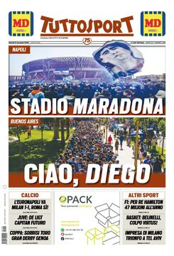 روزنامه توتو| ورزشگاه مارادونا
