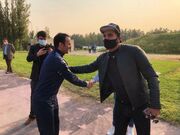 عکس| واکنش استادیومی علیرضا نیکبخت به برد استقلال