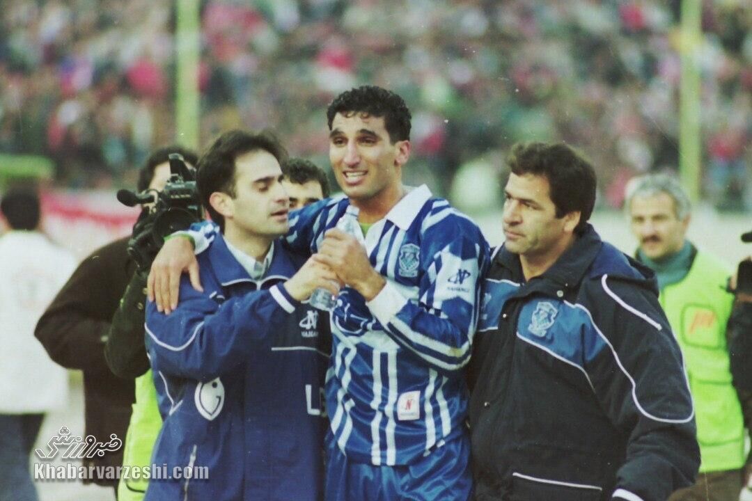 استقلالیها به یاغی پرسپولیسی گفتند کنار زمین غش کن! مهدی هاشمی نسب در دربی