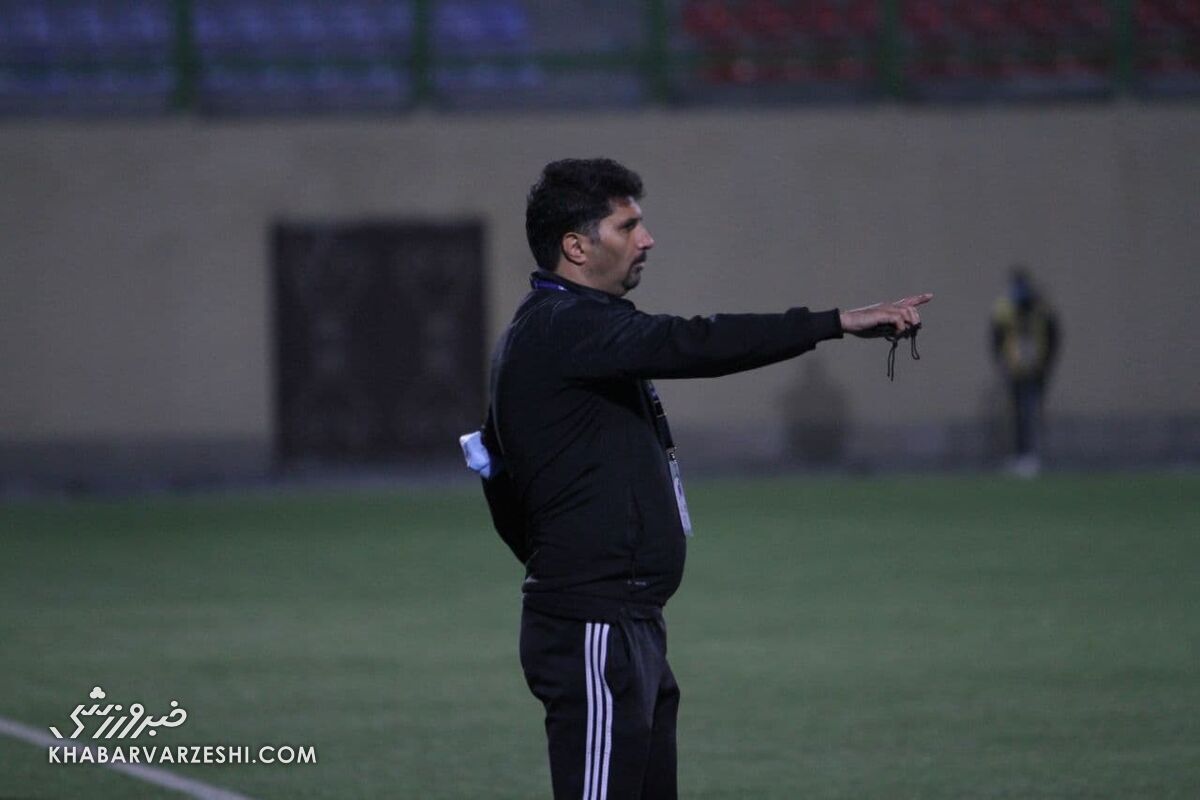 مجتبی حسینی: بازیکنانم با کمترین امکانات جنگیدند
