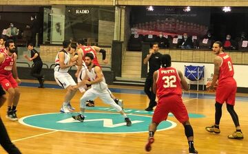 برتری شهرداری گرگان برابر خانه بسکتبال خوزستان