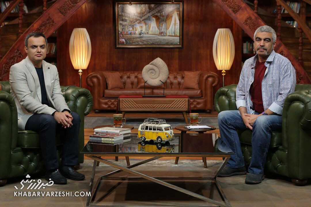 عکس|  حمید محمدی در برنامه سروش صحت 