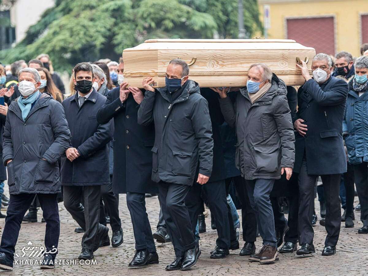 تشییع جنازه پائولو روسی