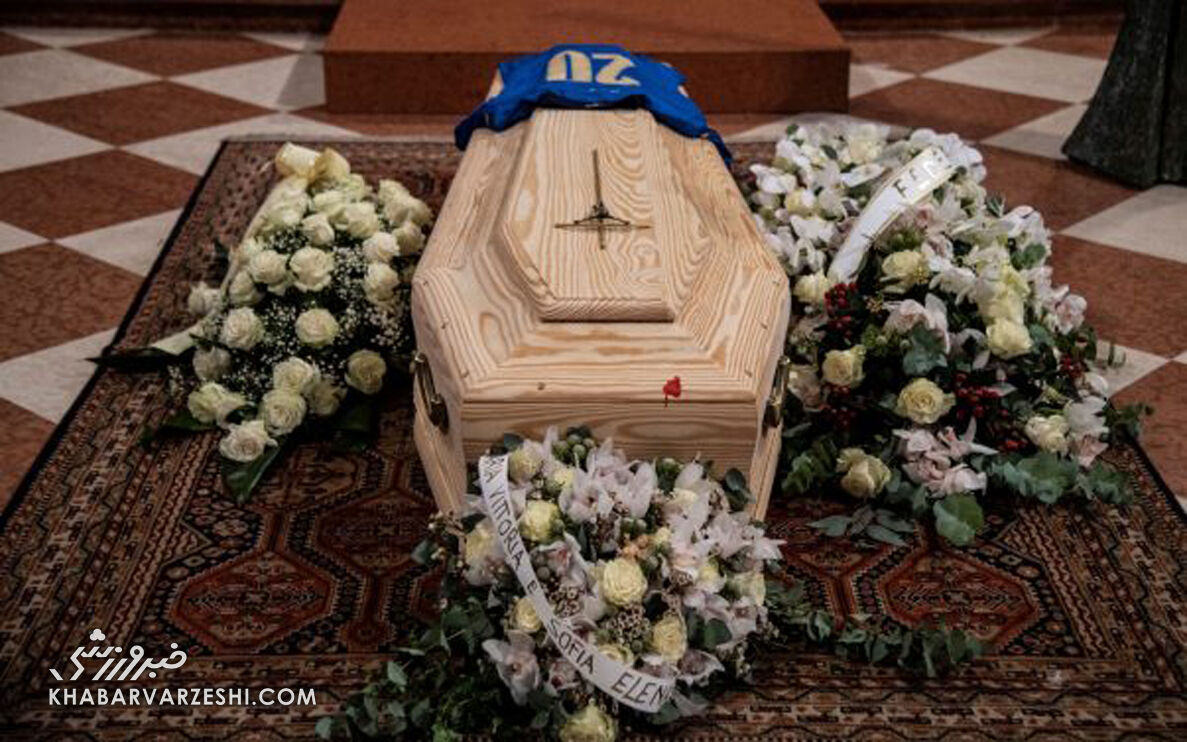 تشییع جنازه پائولو روسی