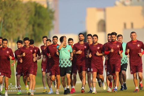 اولین تمرین پرسپولیس در قطر (24 آذر 99)
