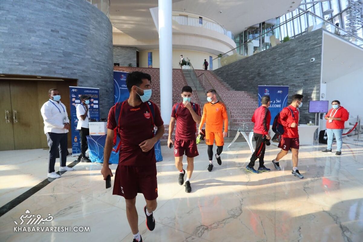بازیکنان پرسپولیس در قطر